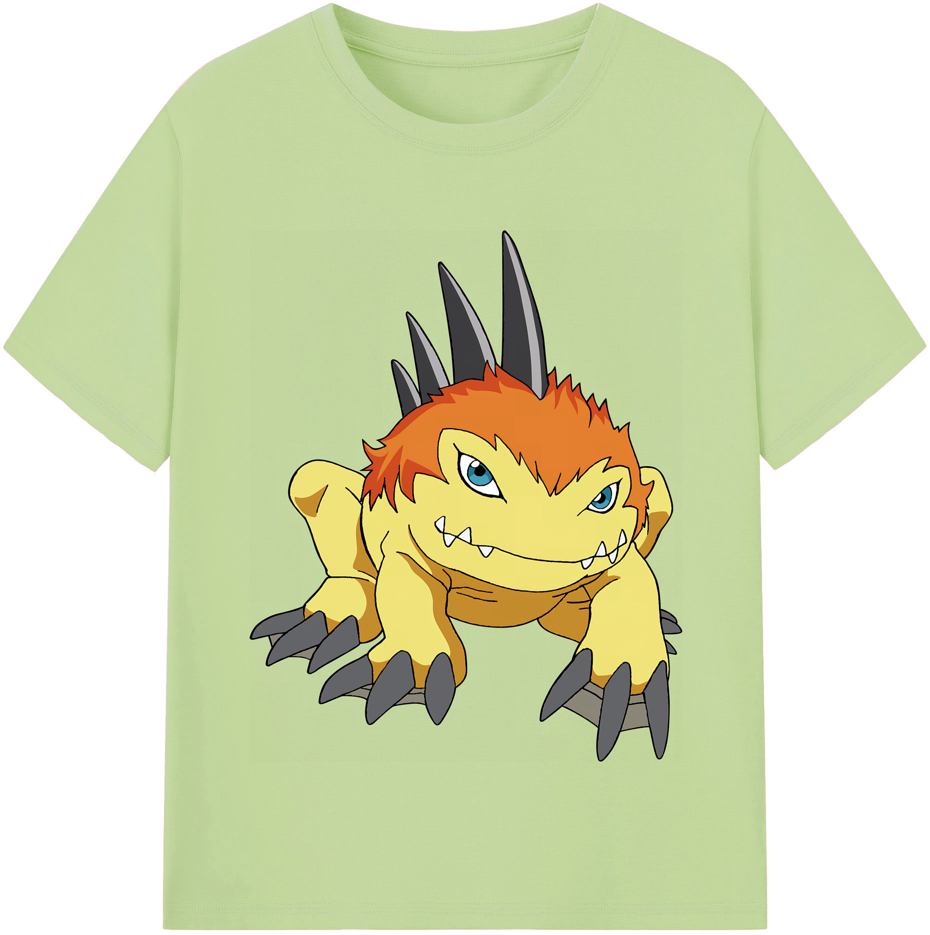 （画像用） Digimon デジタルモンスター/デジモン 綿100％半袖Tシャツ（フロントプリント）